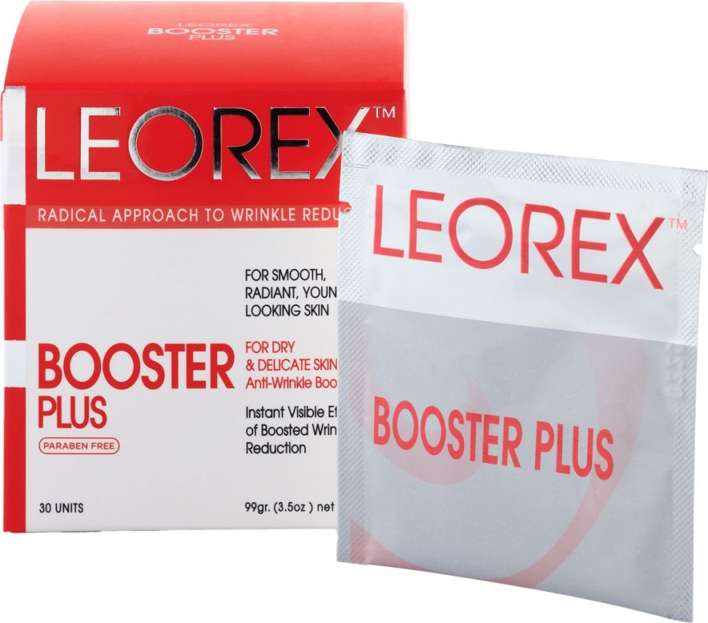 Leorex Booster plus masque anti-rides, 10 sachets