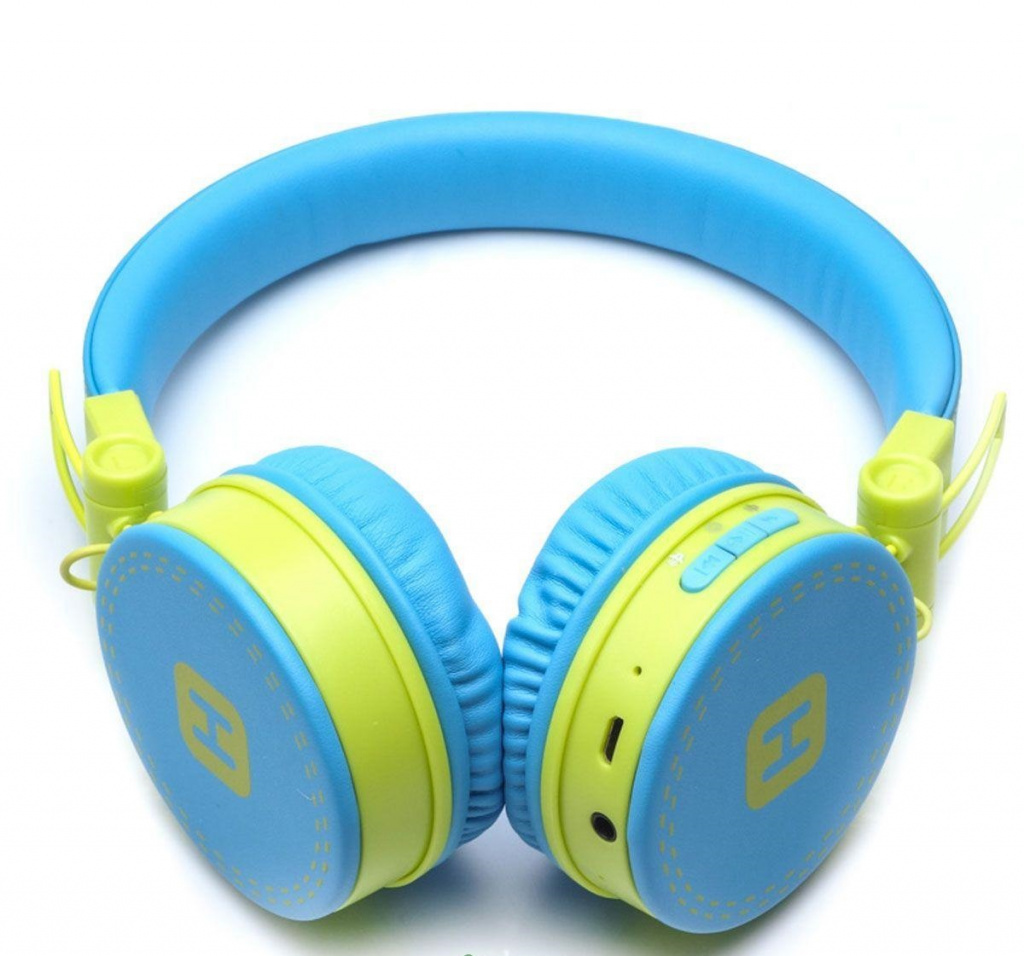 Harper Kids HB-202, Casque Bleu Jaune