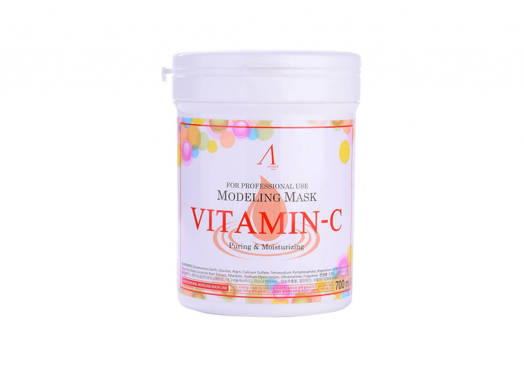 Masque Anskin à la vitamine C et à l'alginate pour peau terne