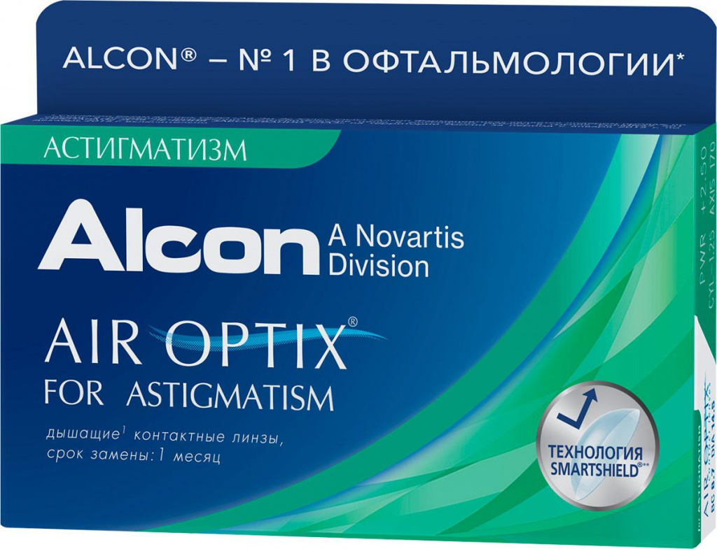 Air Optix pour l'astigmatisme Alcon