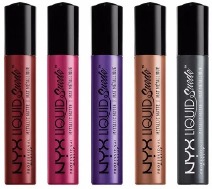 Matte métallique liquide de maquillage professionnel NYX