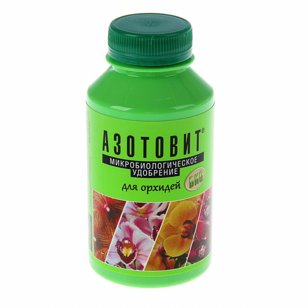 Engrais azotovite pour orchidées, concentré, bouteille PET, 0,22 l