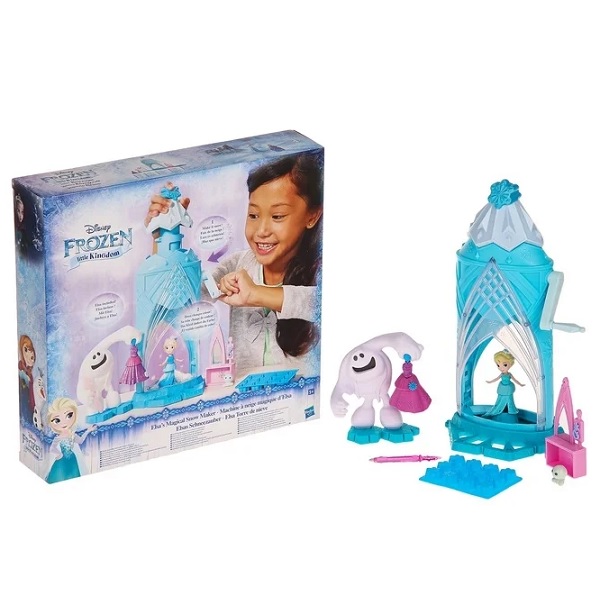 Hasbro Disney Princess Le château d'Elsa crée une neige magique