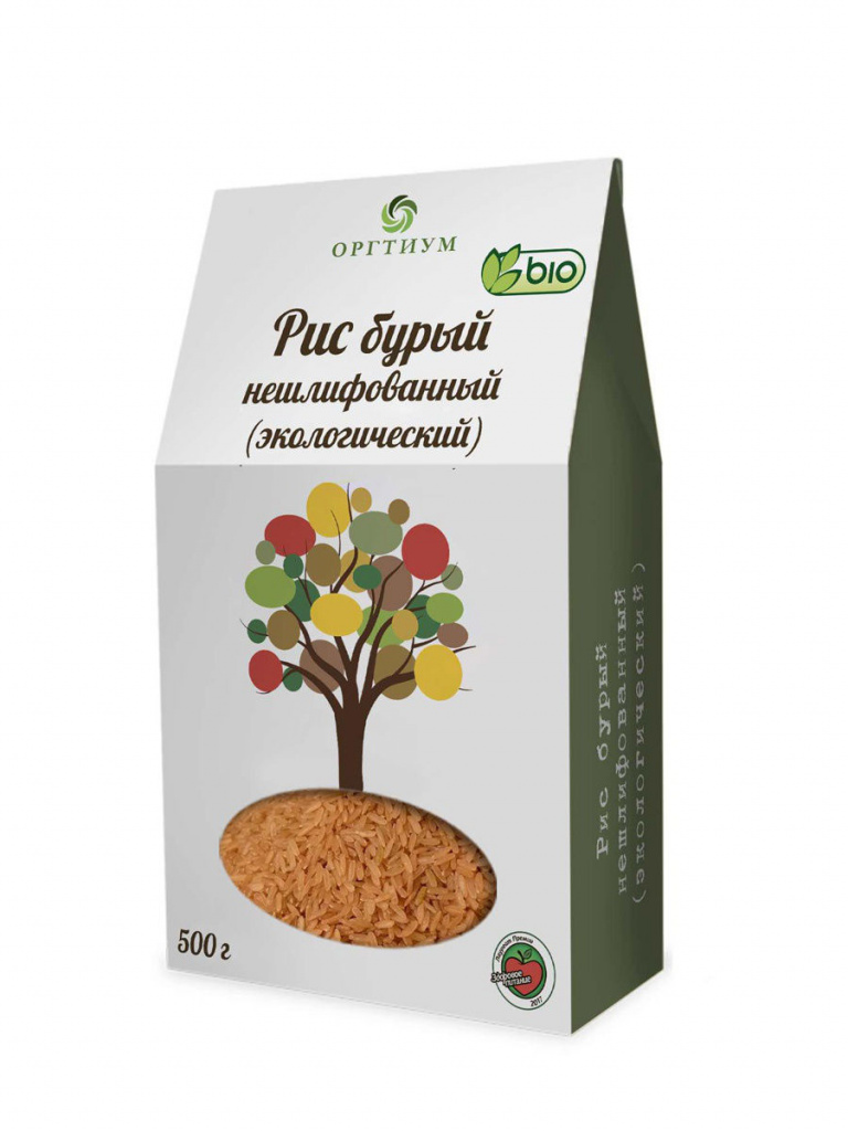 Organis brun riz non poli (écologique) 500 g