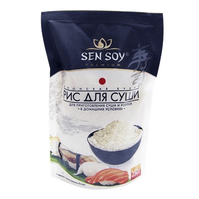 Sen Soy riz à grains ronds pour sushi 250 g