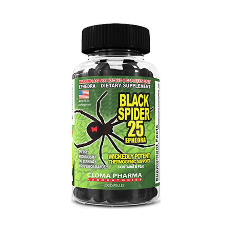 Black Spider 25 Ephedra