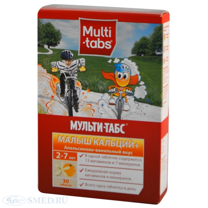 Multi-tabs bébé calcium plus