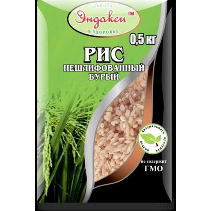 Riz Endaxi brun non poli 500 g