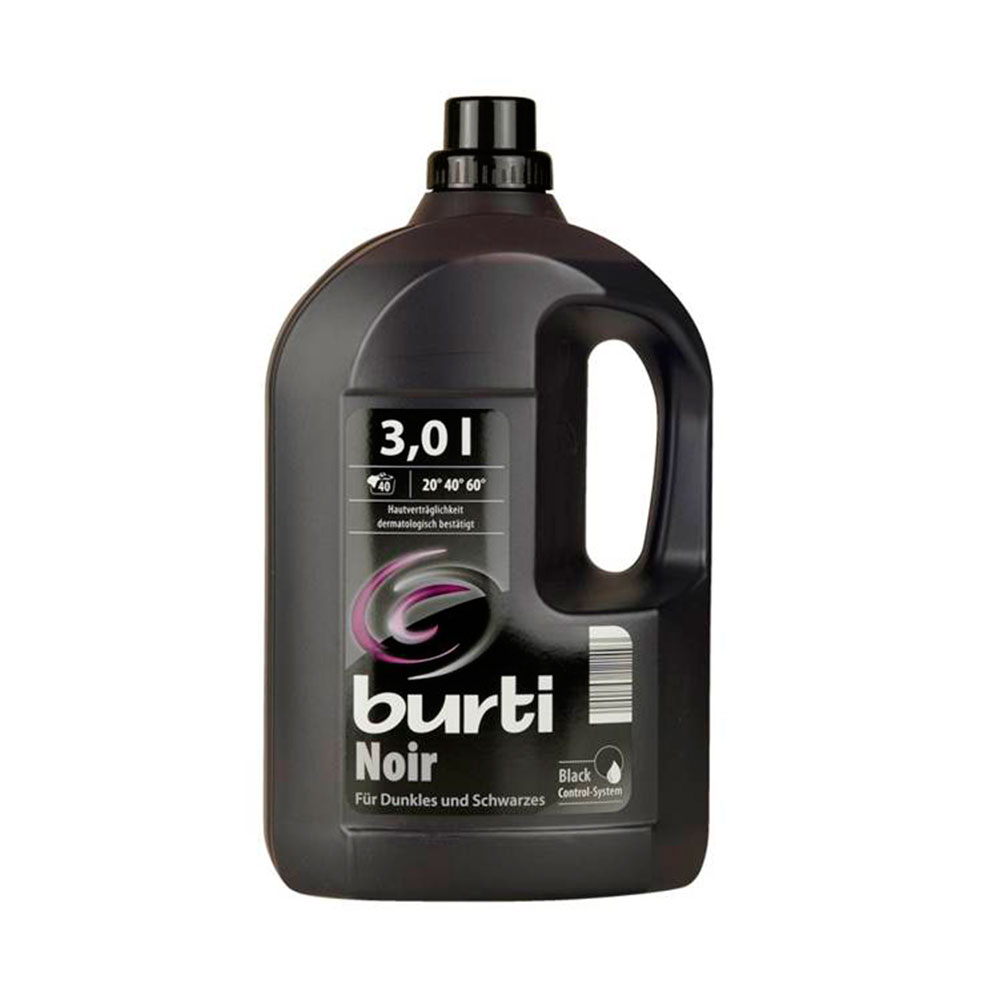 Burti Noir détergent liquide pour le lavage noir