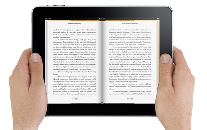 lire des livres sur la tablette