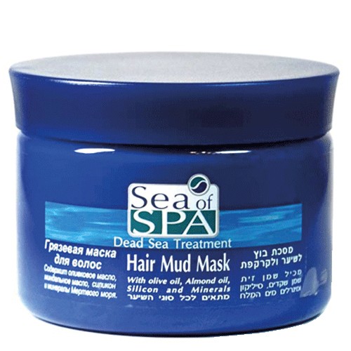 Masque de boue à la mer de Spa. (Masque de cheveux de boue)