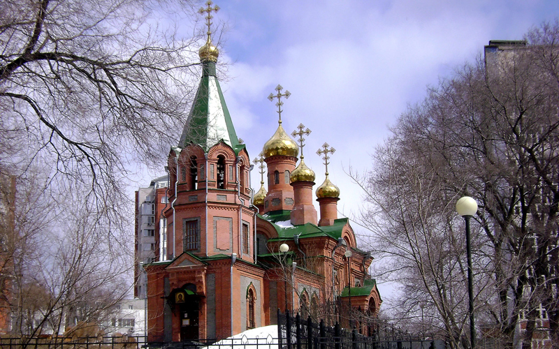 TEMPLE DE SAINT INNOCENTIA IRKOUTSKY