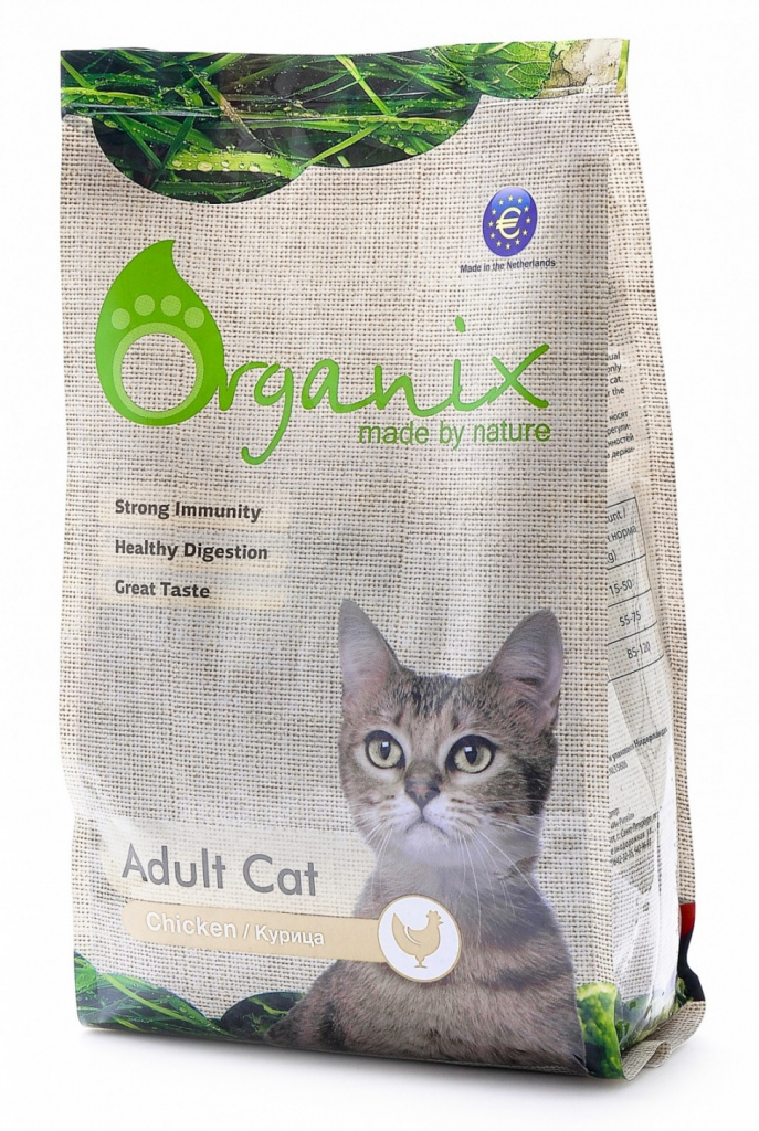 Poulet chat adulte Organix