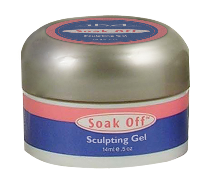 Gel transparent imbibé sculpté