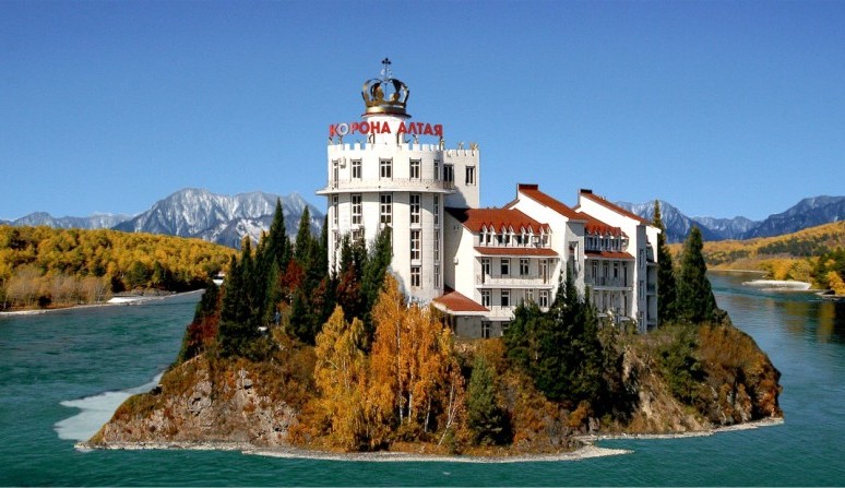 Couronne de l'Altaï, lac Aya