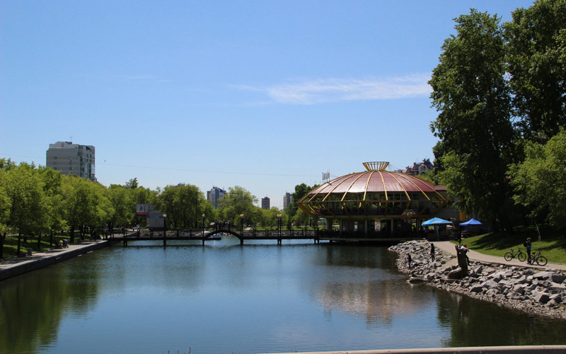 LES PONDS DE LA VILLE DE KHABAROVSK