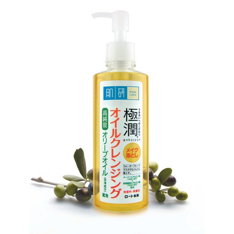 HADA LABO GOKUJYUN HUILE HYDROPHILE HYDRATANTE NETTOYANTE