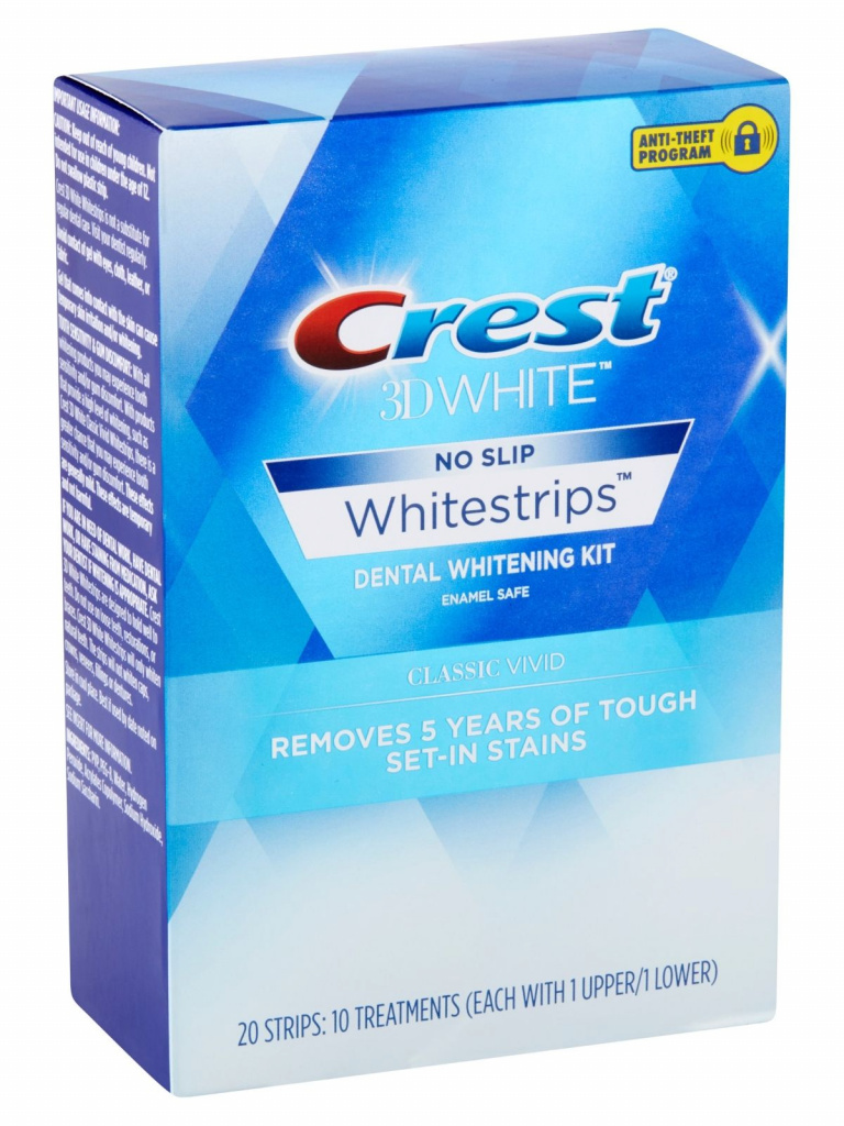 Crest 3d White Whitestrips Classic Vivid Nouveau