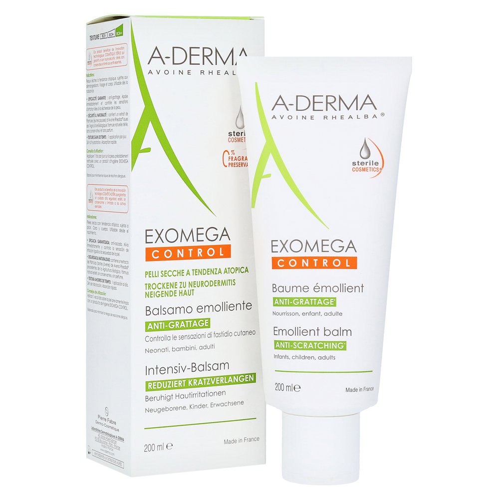 A-derma Ekzomega Control Crème Lissante