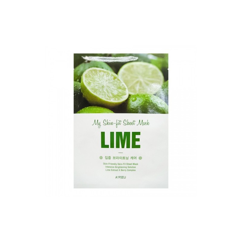 Mon masque de peau skin-fit LimeAPIEU