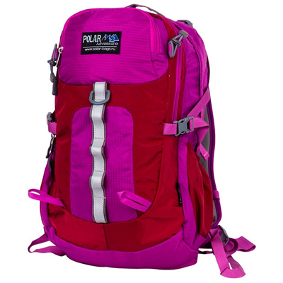 SAC À DOS ADOLESCENT POLAR P3820 ROSE-ROUGE