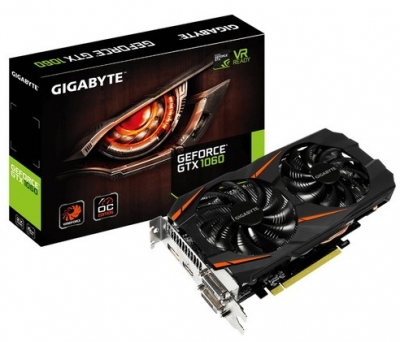 Gigabyte GeForce GTX 1060 1582Mhz