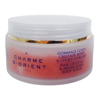 Gommage Corps Cristaux Roses Coque D’argan Charme DOrient