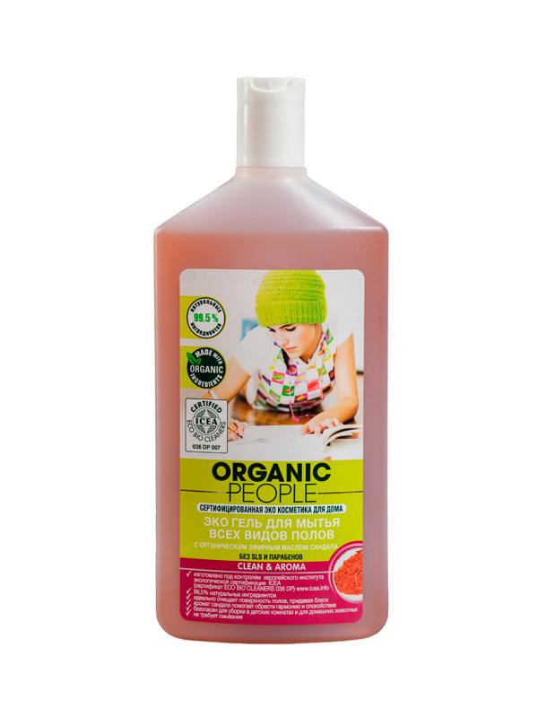 Gel Organic People Eco pour le nettoyage