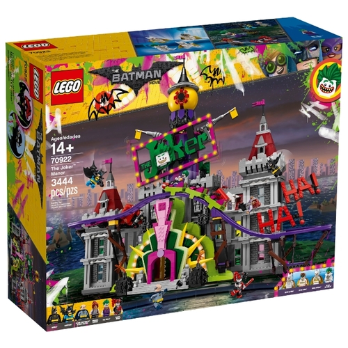  Lego Le film de Batman 70922 Joker Manor