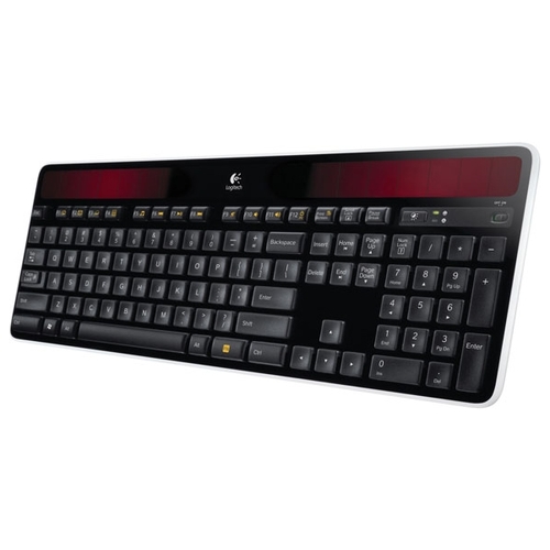 Logitech Clavier Solaire Sans Fil K750 Noir USB