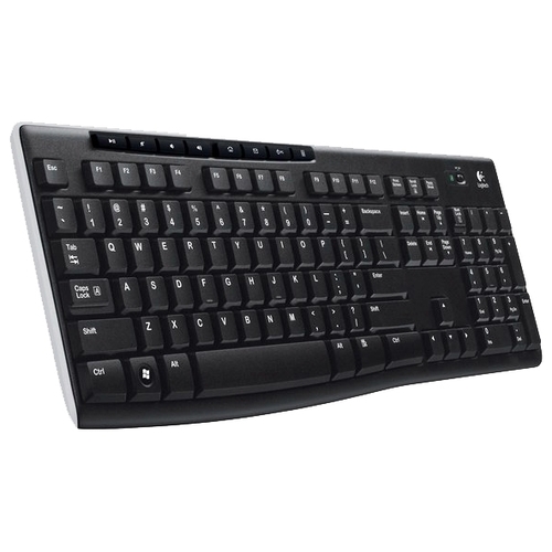 Logitech Clavier sans fil K270 Noir USB