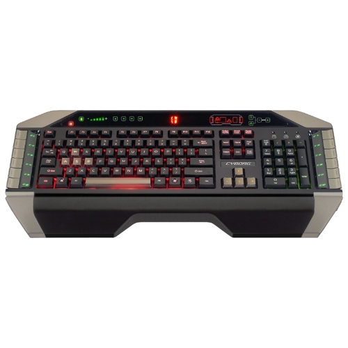 Clavier Mad Catz Cyborg V.7 Noir-Gris USB